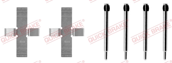 Accessory Kit, disc brake pad